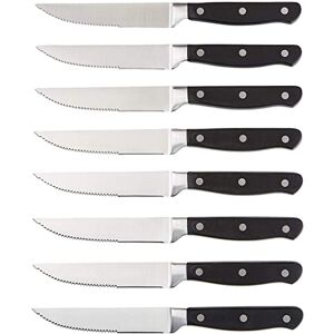 Set de 8 cuchillos para carne Amazon Basics - Utensilios de cocina Set de 8 cuchillos para carne Amazon Basics - Utensilios de cocina