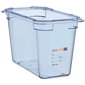 Araven GP581 GN1/3 Recipiente para alimentos (200 mm), color azul Araven GP581 GN1/3 Recipiente para alimentos (200 mm), color azul
