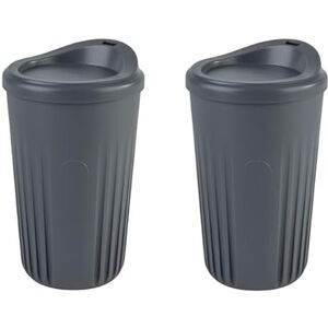 Set de Vasos APS TO GO - 400ml Antracita Set de Vasos APS TO GO - 400ml Antracita