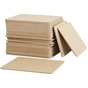 Creativ Posavasos, tamaño 10 x 10 cm, grosor 3 cm, tablero DM, 50 unidades Creativ Posavasos, tamaño 10 x 10 cm, grosor 3 cm, tablero DM, 50 unidades