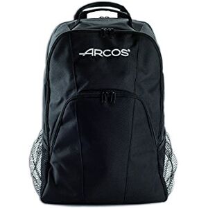 Arcos Mochila para 9 Cuchillos de Cocina en Poliéster y PVC. Profesional para Almacenar y Transportar Utensilios de Cocina. 330 x 480 x 185 Mm. Color Negro Arcos Mochila para 9 Cuchillos de Cocina en Poliéster y PVC. Profesional para Almacenar y Transportar Utensilios de Cocina. 330 x 480 x 185 Mm. Color Negro