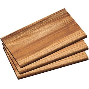 Kesper Acacia Lote de 3 salvamanteles individuales, madera de acacia, 23 x 15 x 1 cm Kesper Acacia Lote de 3 salvamanteles individuales, madera de acacia, 23 x 15 x 1 cm