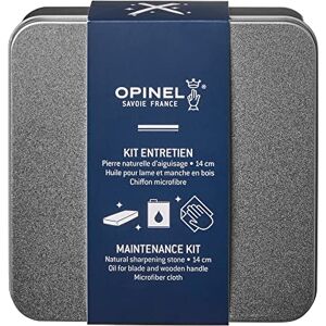 OPINEL Kit de Mantenimiento para Cuchillos 1 Caja de Almacenamiento, 1 Piedra de Afilado Grande, 1 Botella de Aceite, 1 Paño de Microfibra de 20 x 20 cm Garantía de por Vida OPINEL Kit de Mantenimiento para Cuchillos 1 Caja de Almacenamiento, 1 Piedra de Afilado Grande, 1 Botella de Aceite, 1 Paño de Microfibra de 20 x 20 cm Garantía de por Vida