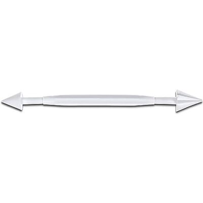 Städter Staedter Profesional Cono Liso y con Sierra Herramienta de Modelado, Color Blanco Städter Staedter Profesional Cono Liso y con Sierra Herramienta de Modelado, Color Blanco