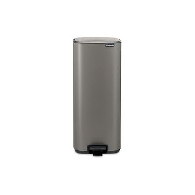 Brabantia Bo Pedal Cubo de basura 30L (platino), papelera cocina con diseño compacto y sistema de apertura con pedal, cubo basura reciclaje con cubo extraíble, incluye bolsas PerfectFit Brabantia Bo Pedal Cubo de basura 30L (platino), papelera cocina con diseño compacto y sistema de apertura con pedal, cubo basura reciclaje con cubo extraíble, incluye bolsas PerfectFit