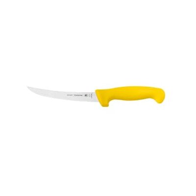 Tramontina Cuchillo para Deshuesar Curvo Professional NSF 15,5 cm Acero Inoxidable, Color Amarillo Tramontina Cuchillo para Deshuesar Curvo Professional NSF 15,5 cm Acero Inoxidable, Color Amarillo