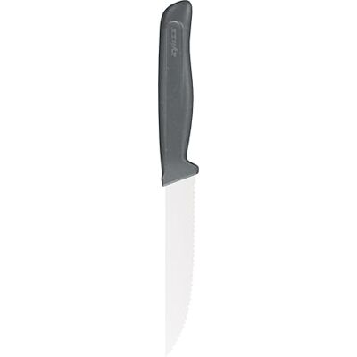 Zyliss Cuchillo para carne, hoja serrada de acero inoxidable alemán de 11 cm/4,3 pulgadas con mango antideslizante de paja de trigo sostenible, cuchillo de cocina profesional Zyliss Cuchillo para carne, hoja serrada de acero inoxidable alemán de 11 cm/4,3 pulgadas con mango antideslizante de paja de trigo sostenible, cuchillo de cocina profesional
