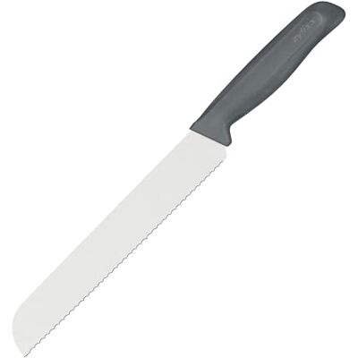 Zyliss Cuchillo de pan, 21 cm, acero inoxidable, borde dentado, mango antideslizante y sostenible, incluye cubierta, ideal para cortar masa madre, baguette, rollos crujientes, apto para lavavajillas Zyliss Cuchillo de pan, 21 cm, acero inoxidable, borde dentado, mango antideslizante y sostenible, incluye cubierta, ideal para cortar masa madre, baguette, rollos crujientes, apto para lavavajillas