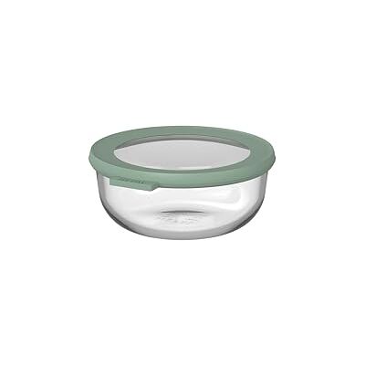 Mepal Recipiente Redondo de Vidrio Cirqula Recipientes para Preparar Comidas Resistente al Calor Hasta 550 °C Apto para Horno, Microondas, Congelador y Lavavajillas 750 ml Nordic sage Mepal Recipiente Redondo de Vidrio Cirqula Recipientes para Preparar Comidas Resistente al Calor Hasta 550 °C Apto para Horno, Microondas, Congelador y Lavavajillas 750 ml Nordic sage
