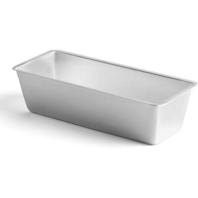 MARCATO Molde para tartas Plumcake, de aluminio, 26 cm, apto para dulces y salados, cocción uniforme MARCATO Molde para tartas Plumcake, de aluminio, 26 cm, apto para dulces y salados, cocción uniforme