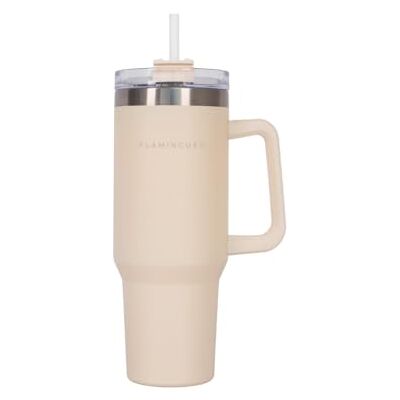 Flamingueo Termo Acero Inox Beige - 1.18L Frío y Caliente Flamingueo Termo Acero Inox Beige - 1.18L Frío y Caliente