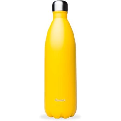 QWETCH Botella Térmica Originals Acero Inoxidable 1L Amarillo 24h Frío y 12h Caliente Hermética, Sin BPA y Reutilizable Botella Isotérmica para Gimnasio, Oficina, Viajes y Senderismo QWETCH Botella Térmica Originals Acero Inoxidable 1L Amarillo 24h Frío y 12h Caliente Hermética, Sin BPA y Reutilizable Botella Isotérmica para Gimnasio, Oficina, Viajes y Senderismo