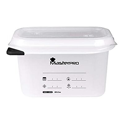 MasterPro BERGNER Fiambrera hermética 17,6x10,8x10 cm y 1l colección Foodies MasterPro BERGNER Fiambrera hermética 17,6x10,8x10 cm y 1l colección Foodies
