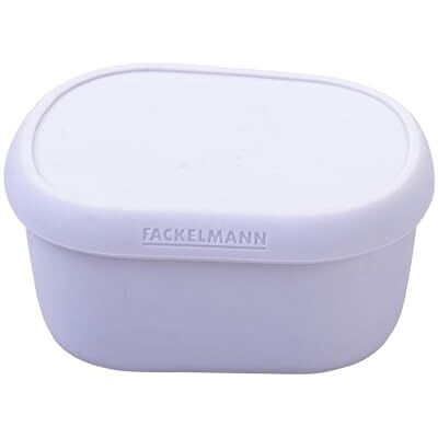 Fackelmann Fiambrera de silicona de 200 ml, flexible y resistente, apta para lavavajillas, para guardar alimentos Fackelmann Fiambrera de silicona de 200 ml, flexible y resistente, apta para lavavajillas, para guardar alimentos