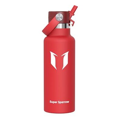 Super Sparrow Sparrow Botella Agua Acero Inoxidable 500ml FlipFlow Botella Termica Niños Super Sparrow Sparrow Botella Agua Acero Inoxidable 500ml FlipFlow Botella Termica Niños