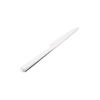 Alessi Juego de 6 Cuchillos ovalados de Acero AISI 420 con Espejo Pulido, Acero, Plateado, 22.00 x 26.00 x 5.50 cm Alessi Juego de 6 Cuchillos ovalados de Acero AISI 420 con Espejo Pulido, Acero, Plateado, 22.00 x 26.00 x 5.50 cm
