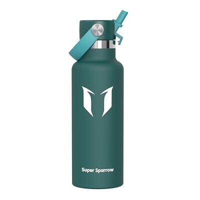 Super Sparrow Sparrow Botella Agua Acero Inoxidable 500ml FlipFlow Botella Termica Niños Super Sparrow Sparrow Botella Agua Acero Inoxidable 500ml FlipFlow Botella Termica Niños