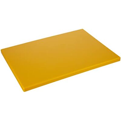 Metaltex Tabla Profesional de Cocina Corte, Polietileno, color Amarillo, 38 x 28 x 1,5 cm Metaltex Tabla Profesional de Cocina Corte, Polietileno, color Amarillo, 38 x 28 x 1,5 cm