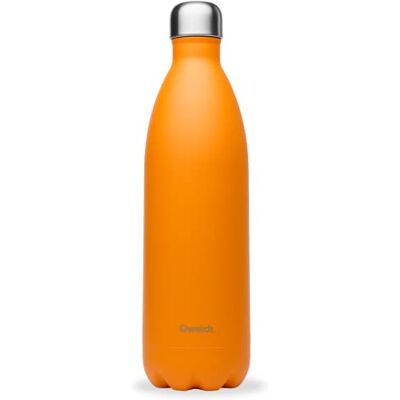 QWETCH Botella Térmica Originals Acero Inoxidable 1L Naranja 24h Frío y 12h Caliente Hermética, Sin BPA y Reutilizable Botella Isotérmica para Gimnasio, Oficina, Viajes y Senderismo QWETCH Botella Térmica Originals Acero Inoxidable 1L Naranja 24h Frío y 12h Caliente Hermética, Sin BPA y Reutilizable Botella Isotérmica para Gimnasio, Oficina, Viajes y Senderismo