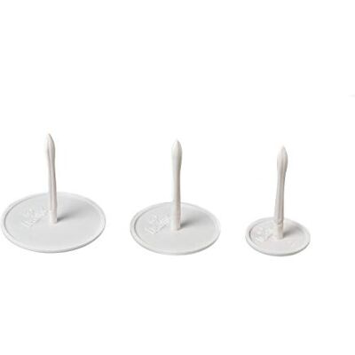 Decora SET 3 CLAVO DE FLORES Ø MM 40/55/65 Decora SET 3 CLAVO DE FLORES Ø MM 40/55/65
