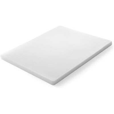 Hendi 826386 - Tabla de cortar blanca en HDPE - Antideslizante, 50x35cm Hendi 826386 - Tabla de cortar blanca en HDPE - Antideslizante, 50x35cm