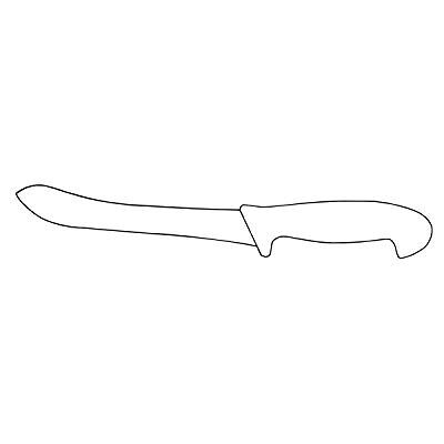 Güde Solingen Cuchillo desollador estampado, 15 cm, OMIKRON, PPN Güde Solingen Cuchillo desollador estampado, 15 cm, OMIKRON, PPN