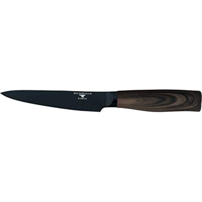 Rio CUCHILLO MULTIUSO: Una hoja de 5 pulgadas adecuada para todo tipo de tareas en la cocina, desde cortar sándwiches hasta preparar pequeñas frutas y verduras. Un imprescindible en cualquier cocina. Rio CUCHILLO MULTIUSO: Una hoja de 5 pulgadas adecuada para todo tipo de tareas en la cocina, desde cortar sándwiches hasta preparar pequeñas frutas y verduras. Un imprescindible en cualquier cocina.