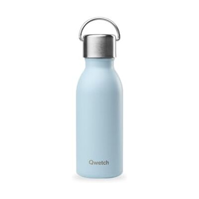 QWETCH Botella Térmica Active Inox 350ml Azul Pastel Active Botella Agua Acero Inoxidable Reutilizable 24h Frío / 12h Caliente Compacta, Hermética y sin BPA QWETCH Botella Térmica Active Inox 350ml Azul Pastel Active Botella Agua Acero Inoxidable Reutilizable 24h Frío / 12h Caliente Compacta, Hermética y sin BPA