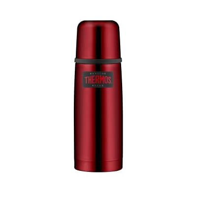 Thermos Light & Compact Beverage Bottle Termo de Acero Inoxidable (0,35 L, 12 Horas caliente/24 h frío), Color Rojo Thermos Light & Compact Beverage Bottle Termo de Acero Inoxidable (0,35 L, 12 Horas caliente/24 h frío), Color Rojo