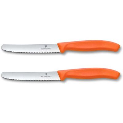 Victorinox Swiss Classic Set de 2 Cuchillos de Desayuno y Pan de 11 cm Victorinox Swiss Classic Set de 2 Cuchillos de Desayuno y Pan de 11 cm