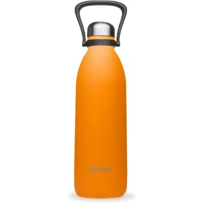 QWETCH Botella Térmica Grande Inox 2L Naranja Titan 48h Frío y 16h Caliente Hermética & Sin BPA Cantimplora de Acero Inoxidable con Asa Termo para Camping, Picnic, Familia QWETCH Botella Térmica Grande Inox 2L Naranja Titan 48h Frío y 16h Caliente Hermética & Sin BPA Cantimplora de Acero Inoxidable con Asa Termo para Camping, Picnic, Familia