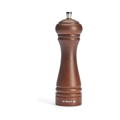DE BUYER Modelo P246.180202 - Molinillo de pimienta, madera de haya, 18cm DE BUYER Modelo P246.180202 - Molinillo de pimienta, madera de haya, 18cm