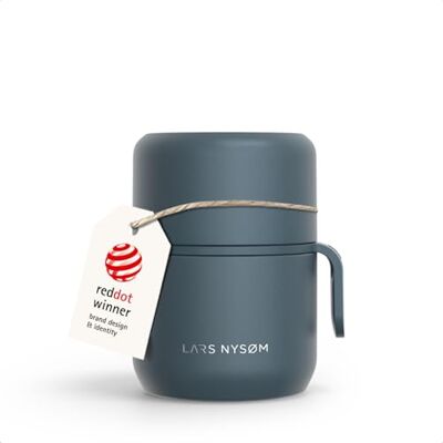 LARS NYSØM Tarro Térmico de Acero Inoxidable 350ml Termo Comida Caliente Recipiente Hermético para Comida 9h Caliente 12h Frío Termo de Boca Ancha para Sopas Trabajo y Viaje Fiambrera Termica LARS NYSØM Tarro Térmico de Acero Inoxidable 350ml Termo Comida Caliente Recipiente Hermético para Comida 9h Caliente 12h Frío Termo de Boca Ancha para Sopas Trabajo y Viaje Fiambrera Termica