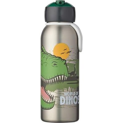 Mepal Botella Isotérmica Campus Flip-up Botellas Termica para Niños Botella de Acero Inoxidable 4 Horas Caliente y 12 Horas Fría Sin BPA 350 ml Dino Mepal Botella Isotérmica Campus Flip-up Botellas Termica para Niños Botella de Acero Inoxidable 4 Horas Caliente y 12 Horas Fría Sin BPA 350 ml Dino