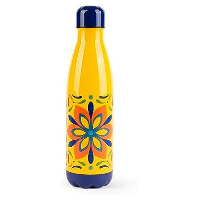 Excelsa Puebla Botella Térmica, 50 Cl., Amarillo, Acero Inoxidable Excelsa Puebla Botella Térmica, 50 Cl., Amarillo, Acero Inoxidable