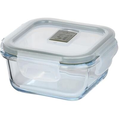 San Ignacio EXPERT Hermético cuadrado Transparente 12,5x12,5x5,9cm 320ml vidrio borosilicato con tapa hermética EXPERT San Ignacio EXPERT Hermético cuadrado Transparente 12,5x12,5x5,9cm 320ml vidrio borosilicato con tapa hermética EXPERT