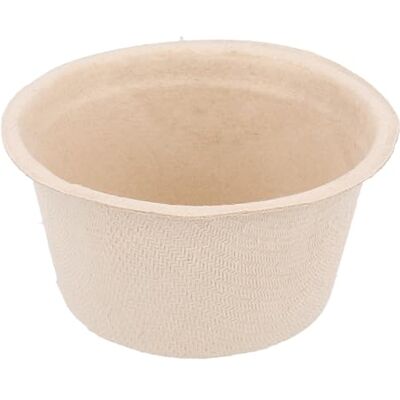Garcia de Pou García de Pou Bionic Tarrinas, 55 ml, Diámetro 6 x 3 cm, 1000 unidades, Natural Celulosa Garcia de Pou García de Pou Bionic Tarrinas, 55 ml, Diámetro 6 x 3 cm, 1000 unidades, Natural Celulosa