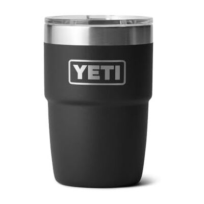 YETI Rambler Stackable Cup with Durasip Ceramic Lining, Vacuum Insulated Stainless Steel Cup with Magslider Lid, Black, 8 oz (236 ml) YETI Rambler Stackable Cup with Durasip Ceramic Lining, Vacuum Insulated Stainless Steel Cup with Magslider Lid, Black, 8 oz (236 ml)