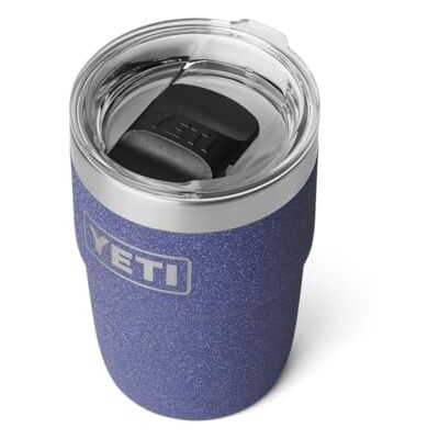 YETI Rambler Stackable Cup with Durasip Ceramic Lining, Vacuum Insulated Stainless Steel Cup with Magslider Lid, Moon Dust, 8 oz (236 ml) YETI Rambler Stackable Cup with Durasip Ceramic Lining, Vacuum Insulated Stainless Steel Cup with Magslider Lid, Moon Dust, 8 oz (236 ml)