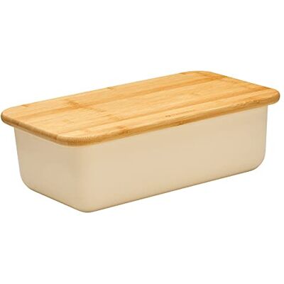 Caja de pan genérica - 40 x 23 x 13,5 cm - Cremoso Caja de pan genérica - 40 x 23 x 13,5 cm - Cremoso