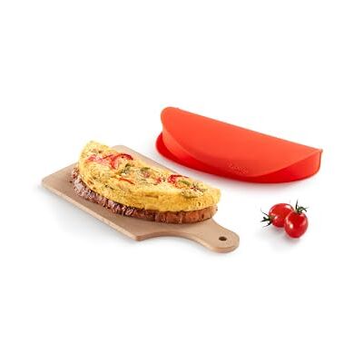 Lékué Cocedor de huevos para microondas - Rojo - 0,4L - Utensilios de cocina Lékué Cocedor de huevos para microondas - Rojo - 0,4L - Utensilios de cocina