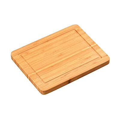 Kesper Tabla de cortar con surco para zumos, bambú, marrón, 26,5 x 20,5 x 1,9 cm, especialmente cuidadosa con cuchillos, Kesper Tabla de cortar con surco para zumos, bambú, marrón, 26,5 x 20,5 x 1,9 cm, especialmente cuidadosa con cuchillos,