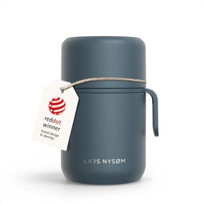 LARS NYSØM Tarro Térmico de Acero Inoxidable 500ml Termo Comida Caliente Recipiente Hermético para Comida 9h Caliente 12h Frío Termo de Boca Ancha para Sopas Trabajo y Viaje Fiambrera Termica LARS NYSØM Tarro Térmico de Acero Inoxidable 500ml Termo Comida Caliente Recipiente Hermético para Comida 9h Caliente 12h Frío Termo de Boca Ancha para Sopas Trabajo y Viaje Fiambrera Termica