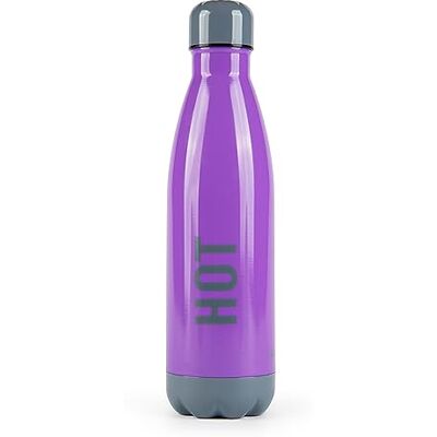 Excelsa Hot/Cold Botella Térmica, 50 Cl., Lila, Acero Inoxidable Excelsa Hot/Cold Botella Térmica, 50 Cl., Lila, Acero Inoxidable