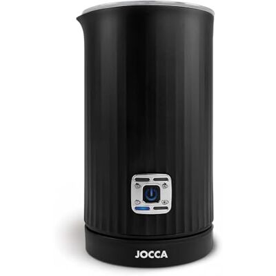 Jocca Espumador de Leche Eléctrico 5 en 1, Calentador y Batidor Automático, 300ml Calentar / 150ml Espumar, Acero Inoxidable Antiadherente, Función Fría y Caliente, para Cappuccino, Latte, Matcha y Jocca Espumador de Leche Eléctrico 5 en 1, Calentador y Batidor Automático, 300ml Calentar / 150ml Espumar, Acero Inoxidable Antiadherente, Función Fría y Caliente, para Cappuccino, Latte, Matcha y