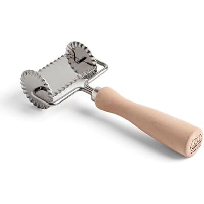MARCATO Cortador de pasta cuadrado dentado, herramienta para pasteles, acero, 6 cm, corte preciso, resistente y duradero MARCATO Cortador de pasta cuadrado dentado, herramienta para pasteles, acero, 6 cm, corte preciso, resistente y duradero