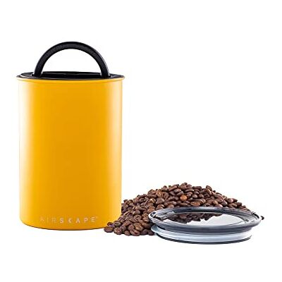 AIRSCAPE - Airscape - Amarillo mate - 500 g - Lata de café AIRSCAPE - Airscape - Amarillo mate - 500 g - Lata de café
