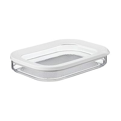 Mepal Recipiente de Almacenamiento de Carne Fría para Nevera Caja de Almacenamiento Frigorífico con Tapa Adecuado para Almacenar Tocino, Pollo y Queso en Lonchas 550 ml White Mepal Recipiente de Almacenamiento de Carne Fría para Nevera Caja de Almacenamiento Frigorífico con Tapa Adecuado para Almacenar Tocino, Pollo y Queso en Lonchas 550 ml White