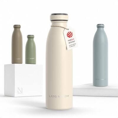 LARS NYSØM Botella Agua Acero Inoxidable 500ml Aislada Botella Termica Botella de Agua Termo Botellas para Bebidas 12h Caliente 24h Frío Cantimplora a Prueba de Fugas para Deportes Bicicleta LARS NYSØM Botella Agua Acero Inoxidable 500ml Aislada Botella Termica Botella de Agua Termo Botellas para Bebidas 12h Caliente 24h Frío Cantimplora a Prueba de Fugas para Deportes Bicicleta