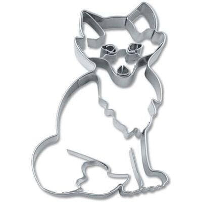Städter Staedter Cortador de galletas con diseño de zorro, 7 cm, acero inoxidable, color plateado Städter Staedter Cortador de galletas con diseño de zorro, 7 cm, acero inoxidable, color plateado